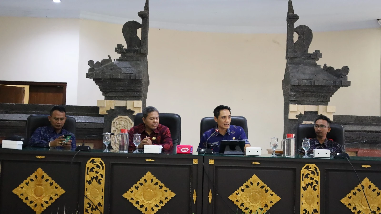 Kecamatan Negara Mengikuti Visitasi Monev Keterbukaan Informasi Publik 2026