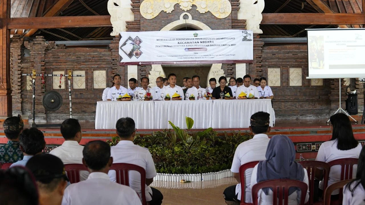 Musrenbang RKPD 2027 Kecamatan Negara Mengawal Aspirasi Warga untuk Pembangunan Berkelanjutan